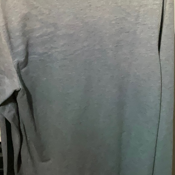 On The Byas Long Sleeve Crew Neck Sweatshirt Mens Medium Woman Swimming Graphic - Picture 3 of 3